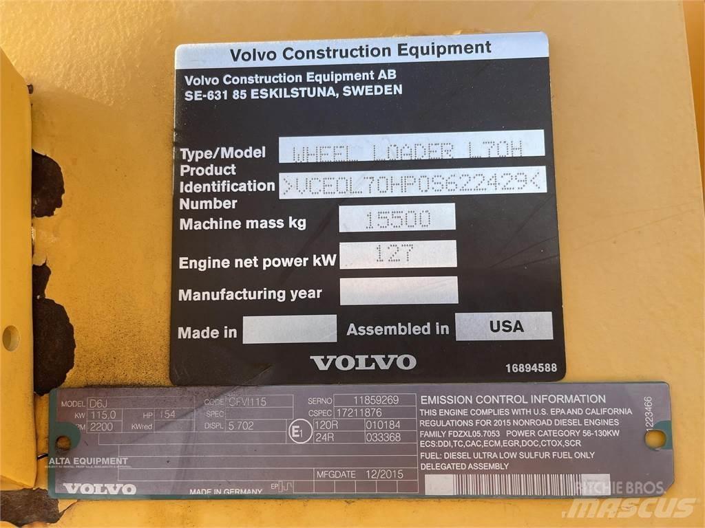 Volvo L70H Ładowarki kołowe