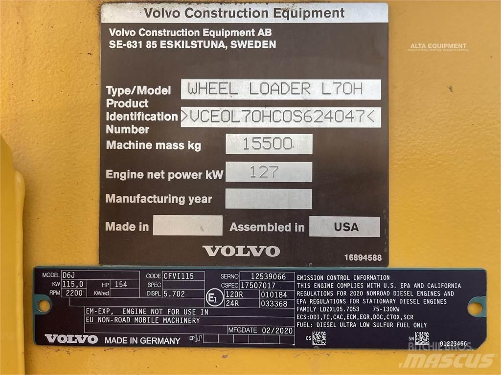 Volvo L70H Ładowarki kołowe