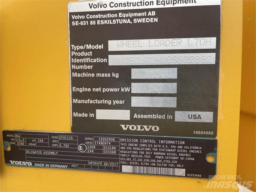 Volvo L70H Ładowarki kołowe