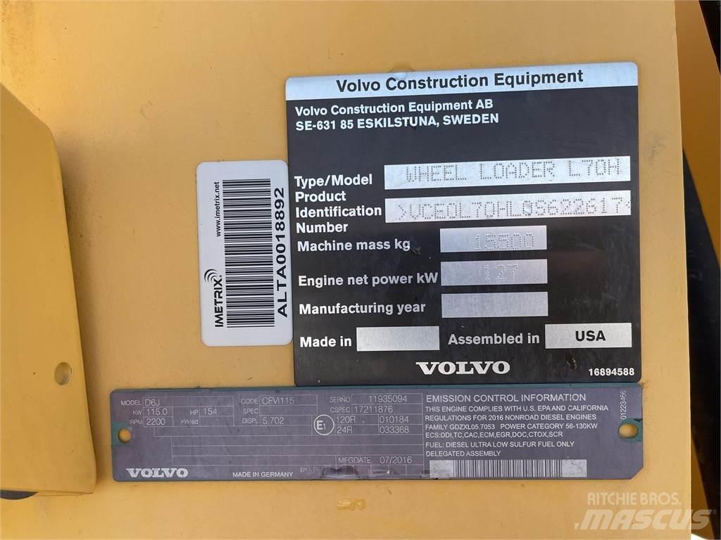 Volvo L70H Ładowarki kołowe
