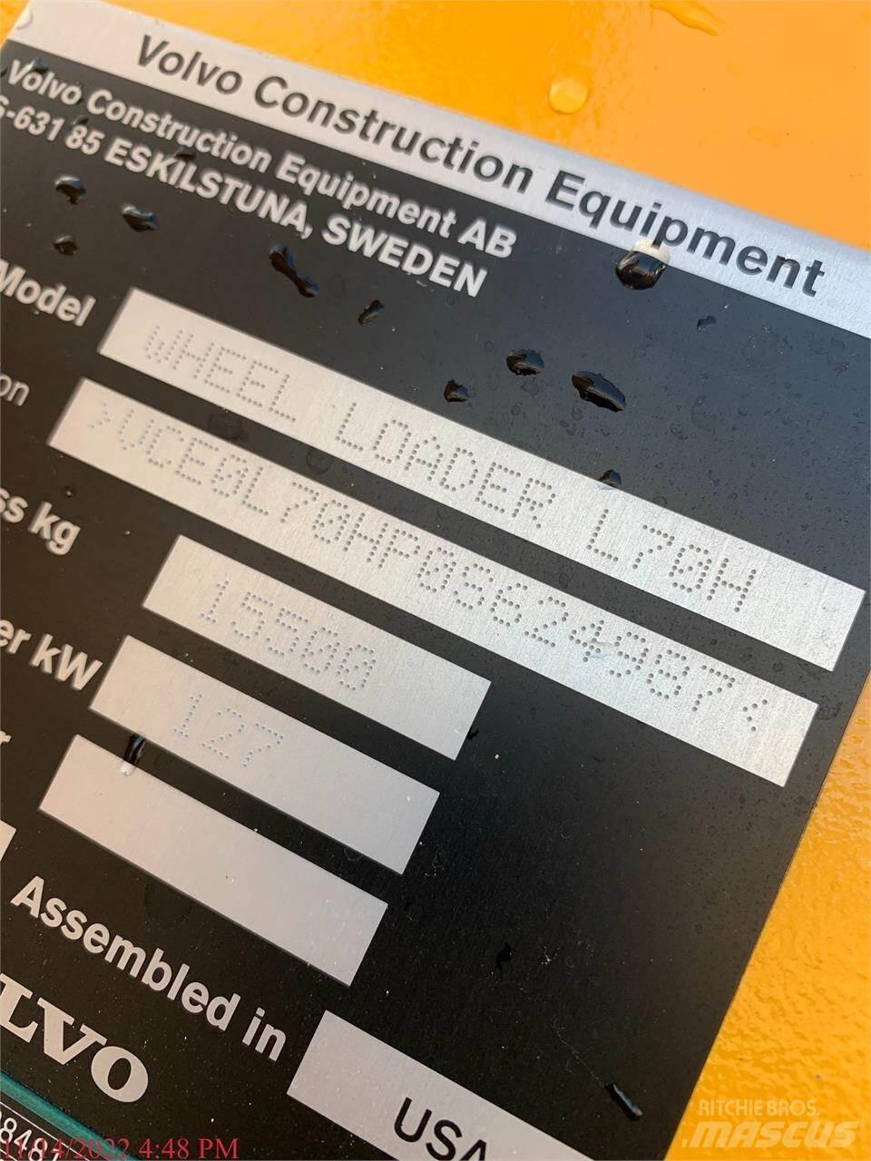 Volvo L70H Ładowarki kołowe