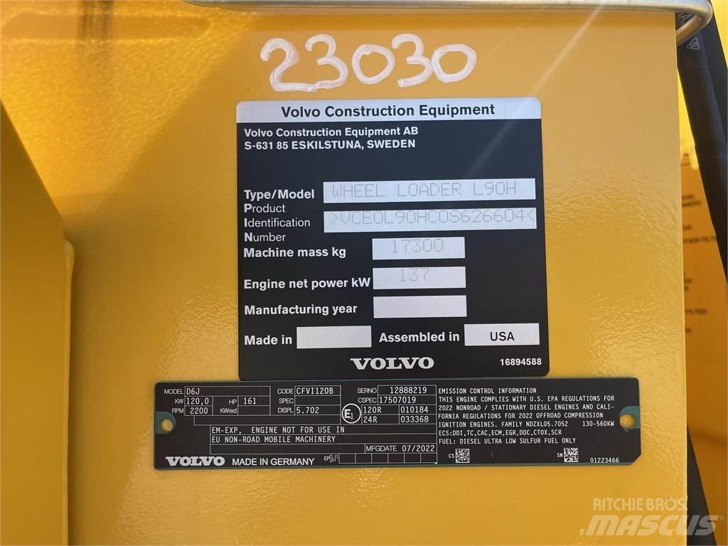 Volvo L90H Ładowarki kołowe