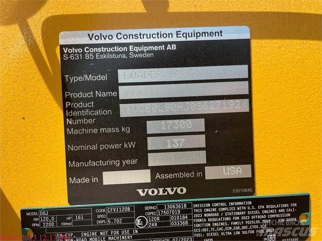 Volvo L90H Ładowarki kołowe