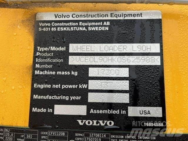 Volvo L90H Ładowarki kołowe
