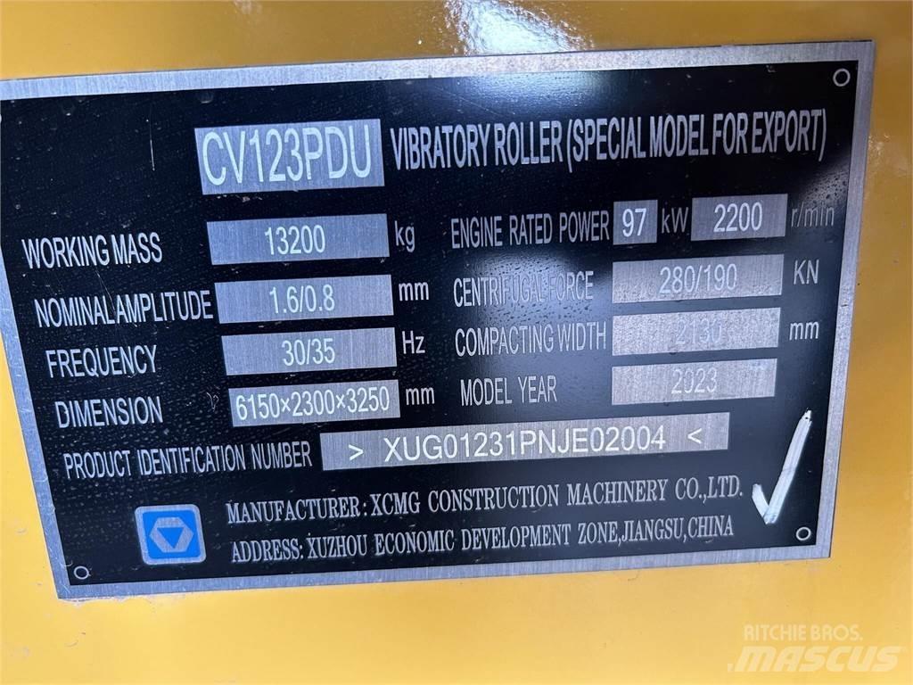 XCMG CV123PDU Walce dwubębnowe