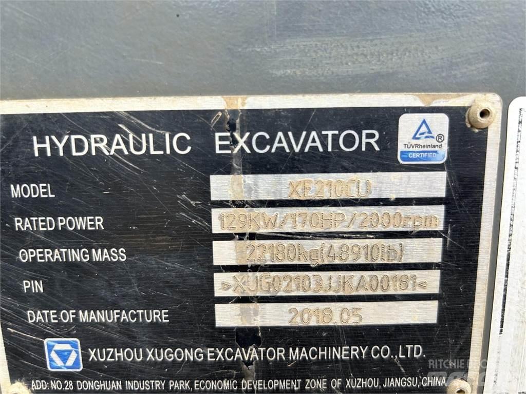 XCMG XE210CU Koparki gąsienicowe