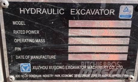 XCMG XE210U Koparki gąsienicowe