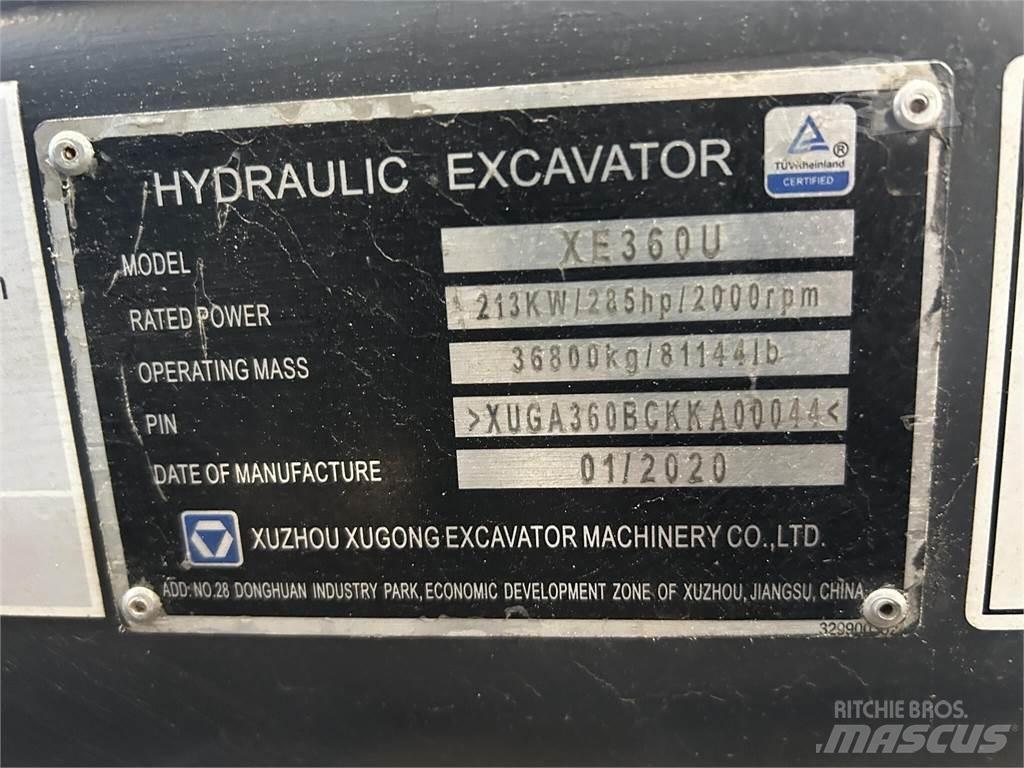 XCMG XE360U Koparki gąsienicowe
