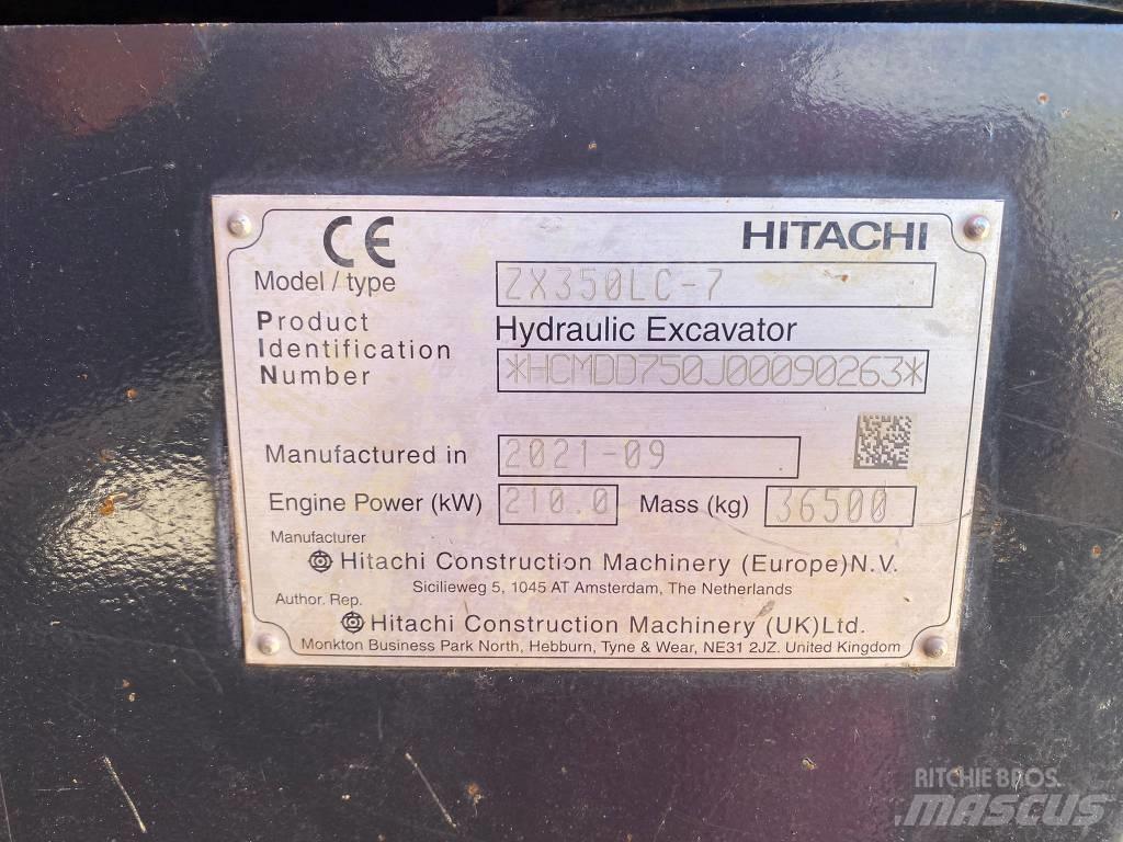 Hitachi ZX 350 LC-6 Koparki gąsienicowe