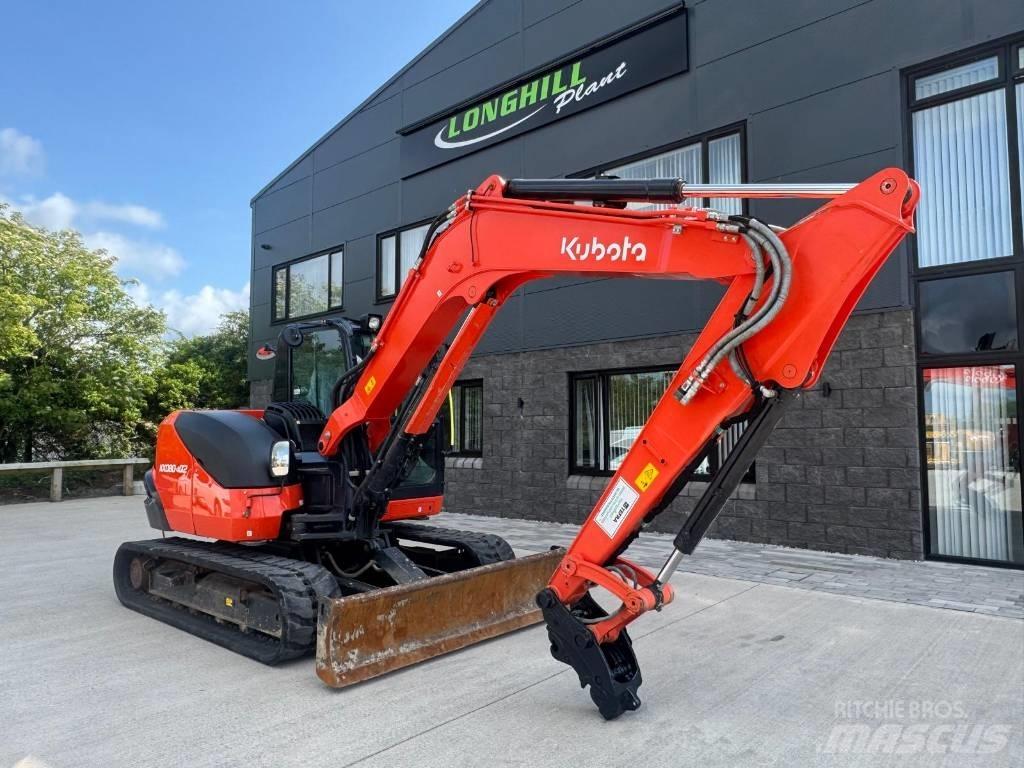 Kubota KX 080-4 Midikoparki  7t - 12t
