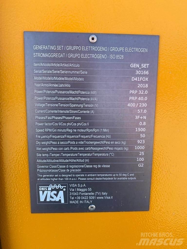 Generator D41FOX Agregaty prądotwórcze inne