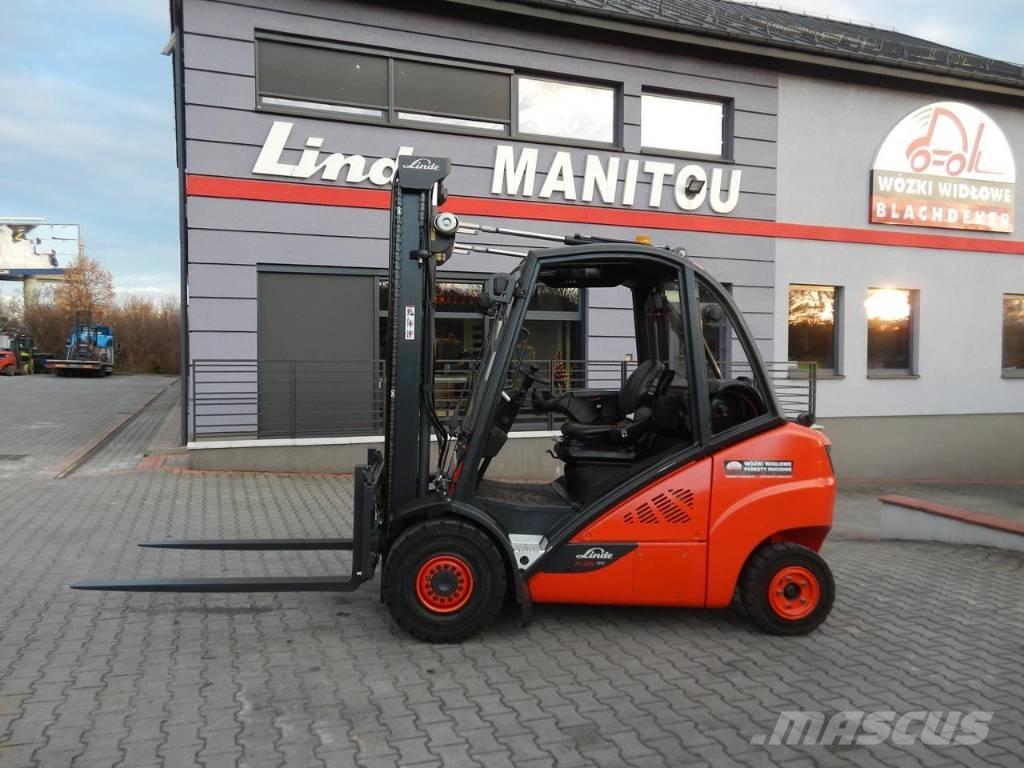 Linde H35T-02 Wózki LPG