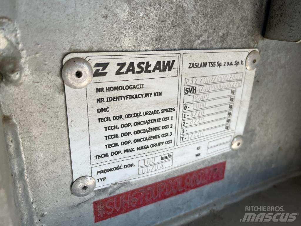 Zaslaw D-670A Przyczepy wywrotki