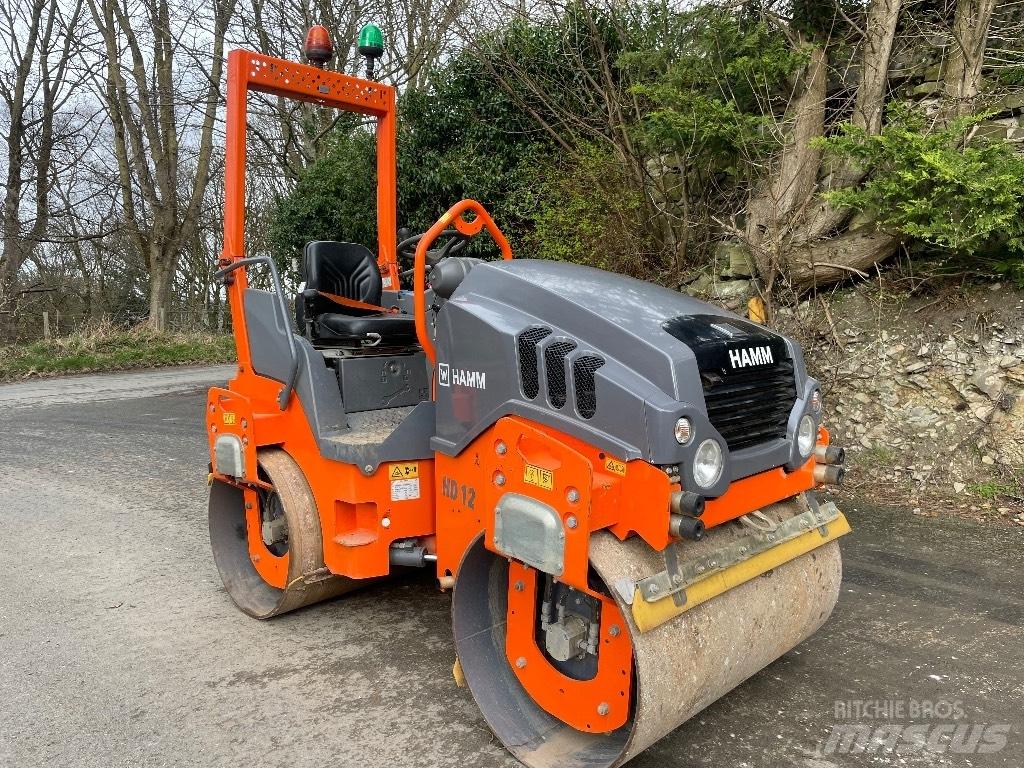 Hamm HD 12 Walce dwubębnowe