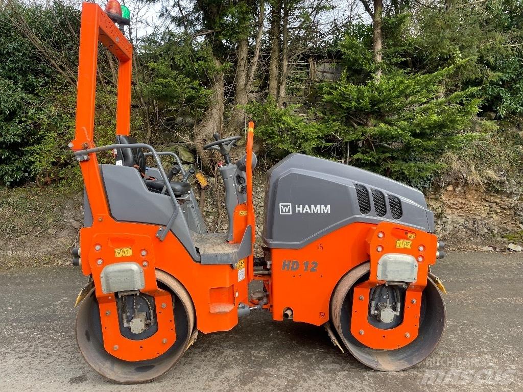 Hamm HD 12 Walce dwubębnowe