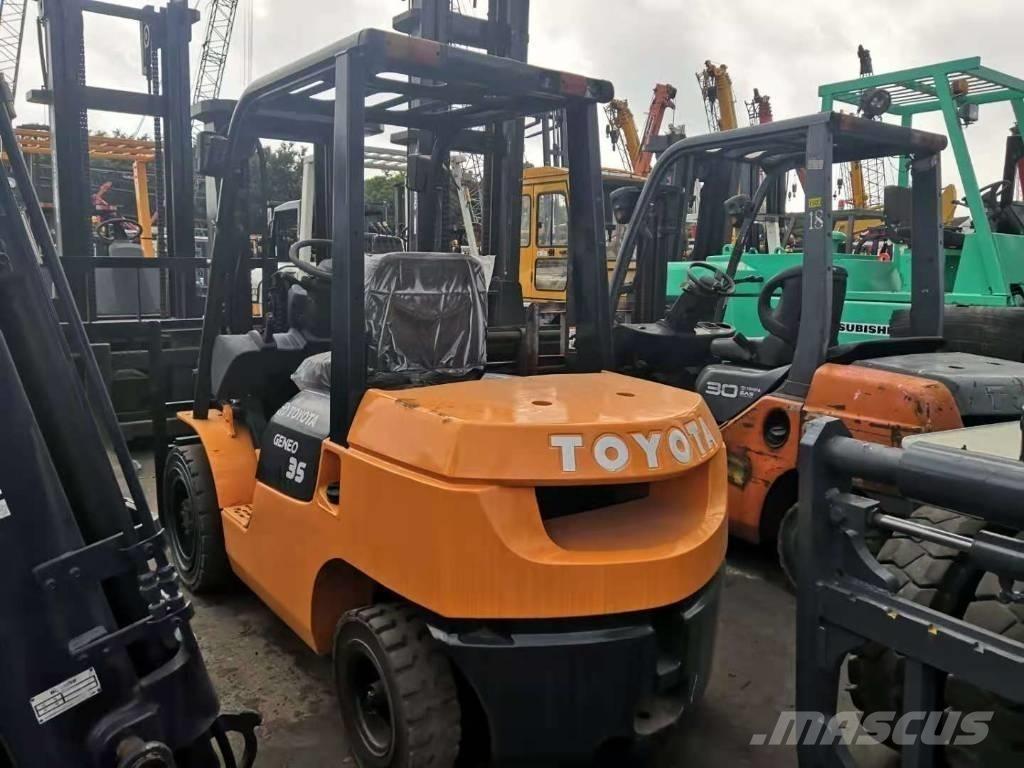 Toyota 3.5 ton Wózki Diesla