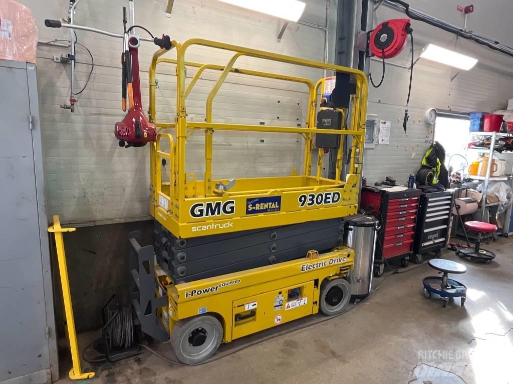 Saxlift GMG 930 ED, Podnośniki nożycowe