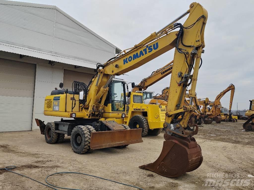 Komatsu PW 180-7EO Koparki kołowe