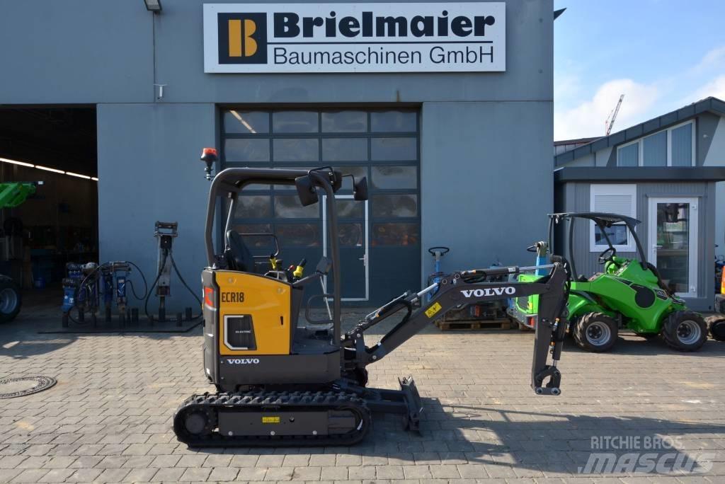Volvo ECR18 electric Minikoparki