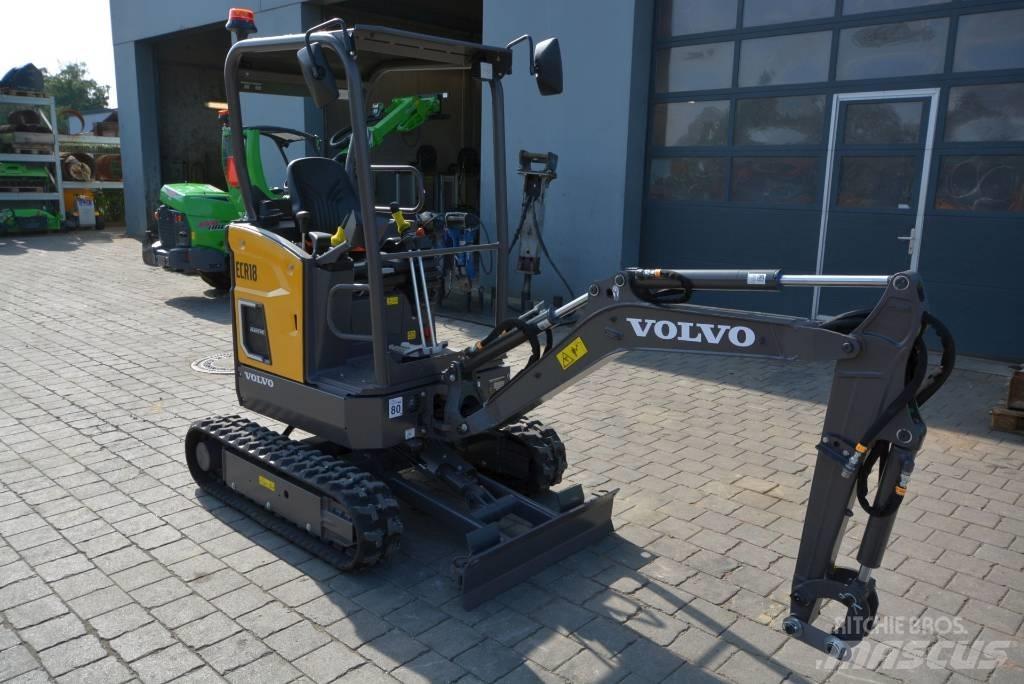Volvo ECR18 electric Minikoparki