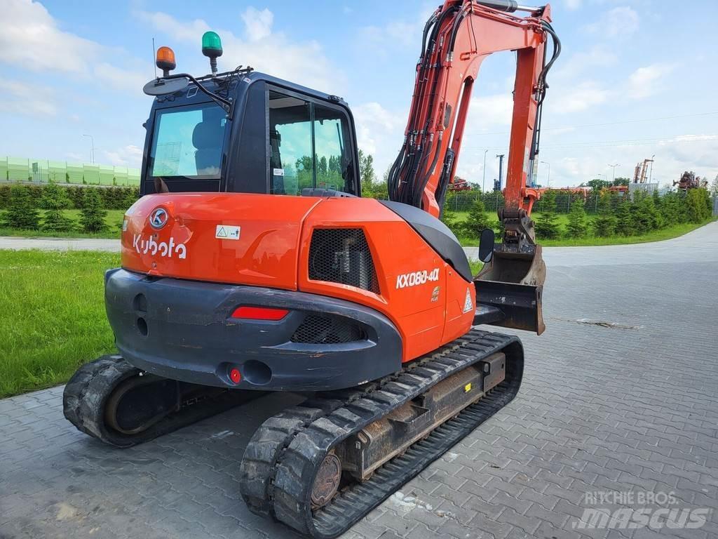 Kubota KX080-40 Koparki gąsienicowe
