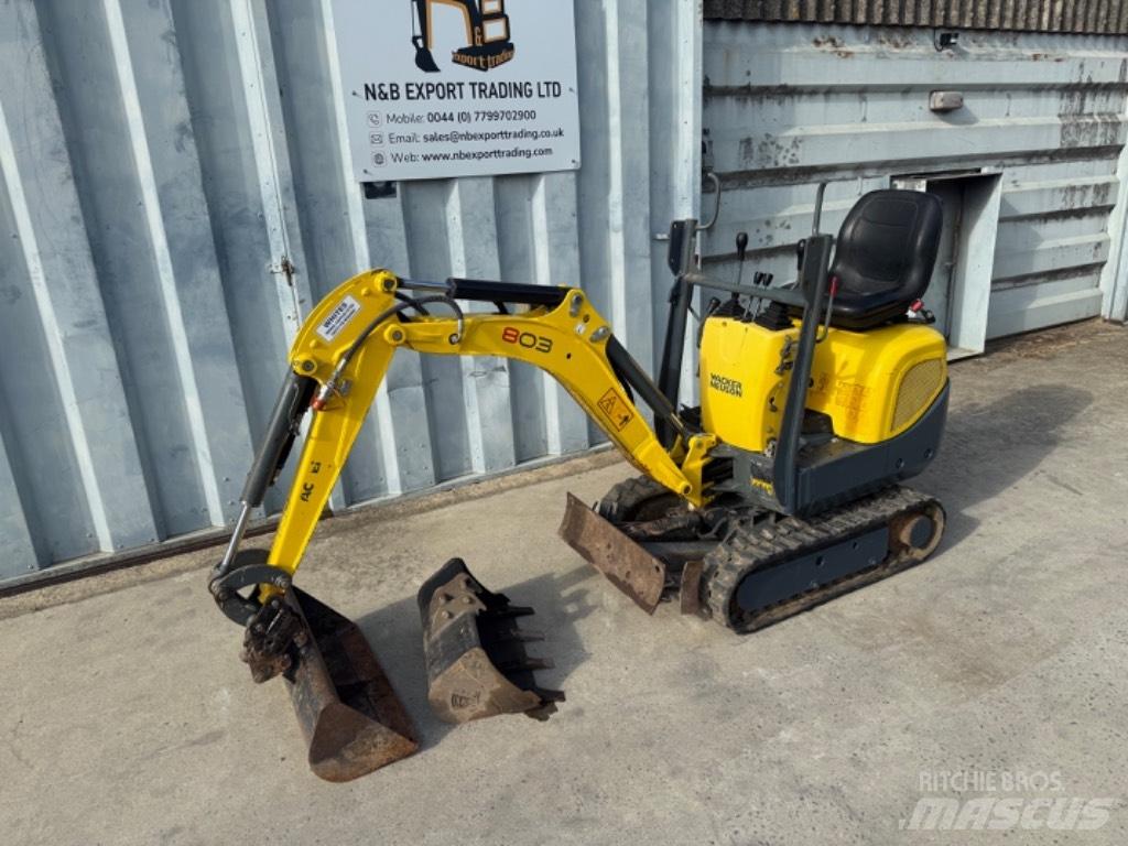 Wacker Neuson 803 Minikoparki