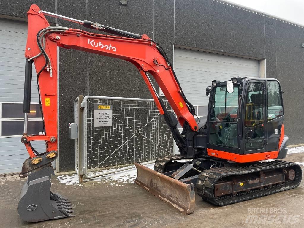 Kubota KX080-4a Midikoparki  7t - 12t