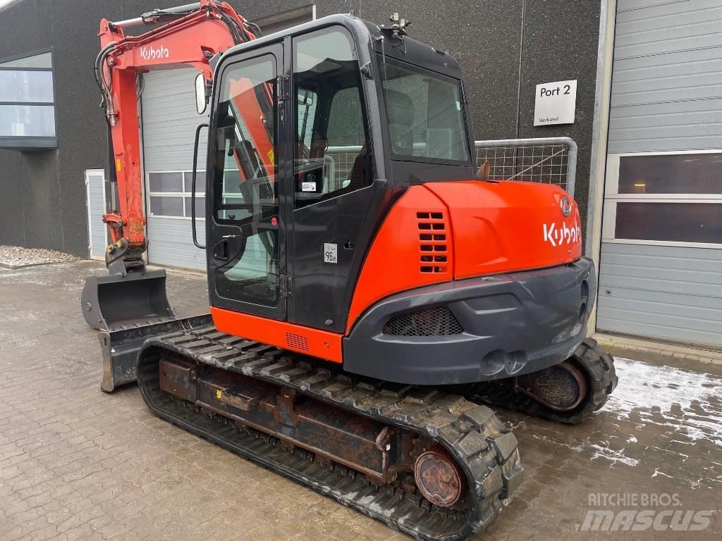 Kubota KX080-4a Midikoparki  7t - 12t