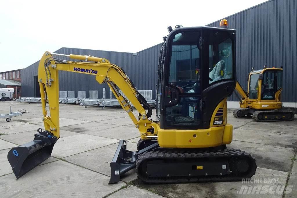 Komatsu PC26MR Koparki gąsienicowe