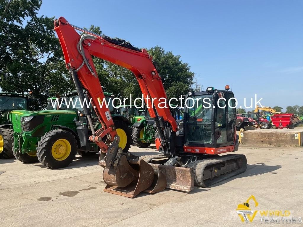 Kubota KX 080-4 Midikoparki  7t - 12t