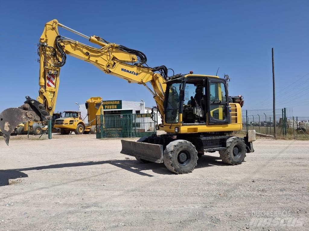Komatsu PW 148-8 Koparki kołowe