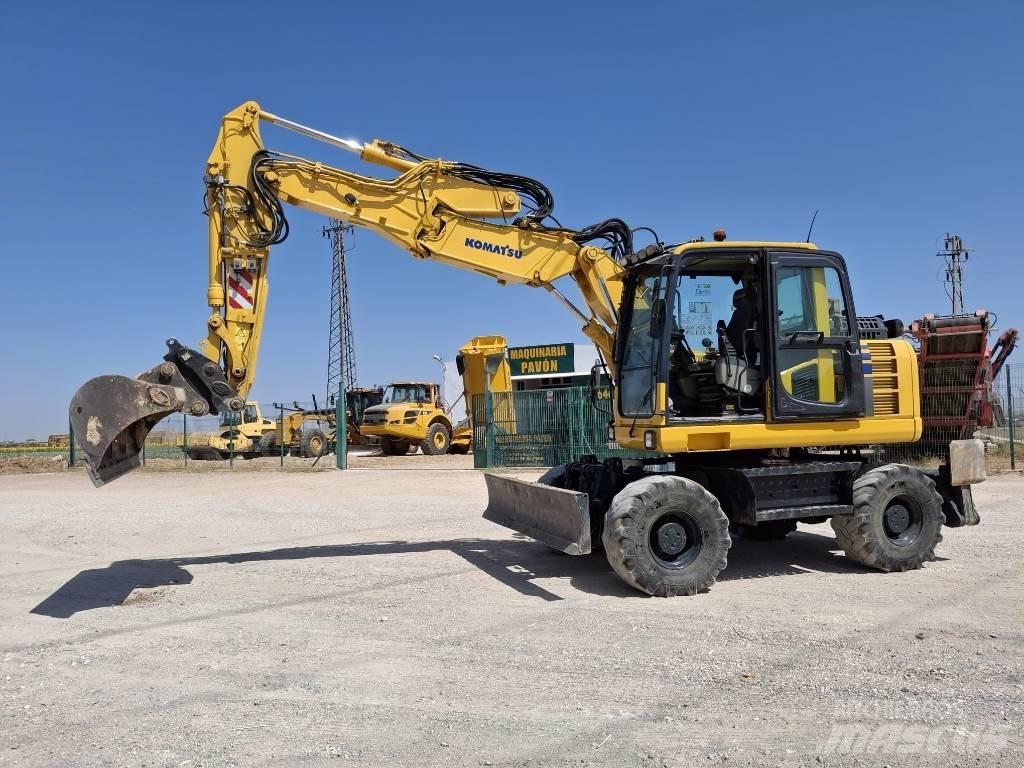 Komatsu PW 148-8 Koparki kołowe