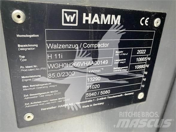 Hamm H11i Walce jednobębnowe