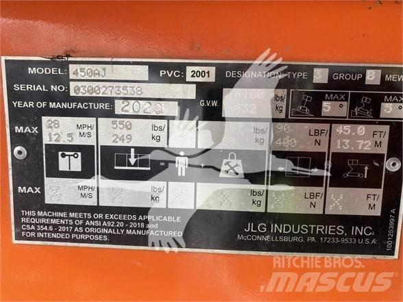 JLG 450AJ Podnośniki przegubowe