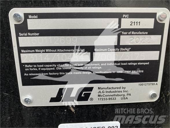 JLG 742 Ładowarki teleskopowe