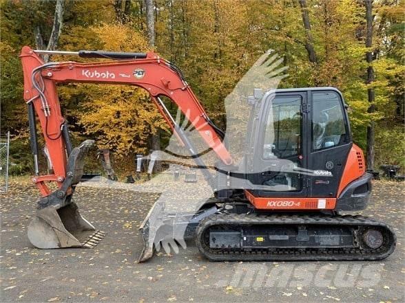 Kubota KX080-4 Koparki gąsienicowe
