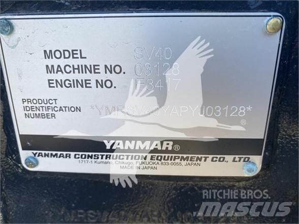 Yanmar SV40 Minikoparki
