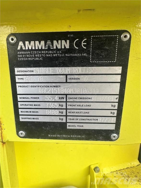 Ammann ARS70 Walce jednobębnowe