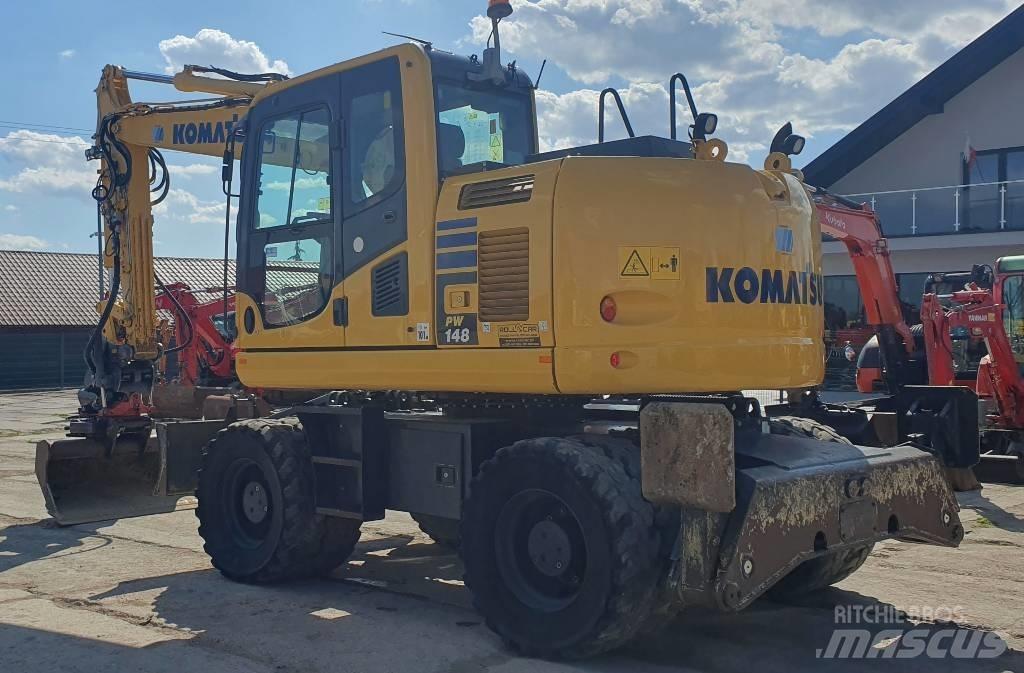 Komatsu PW148-10 Koparki kołowe