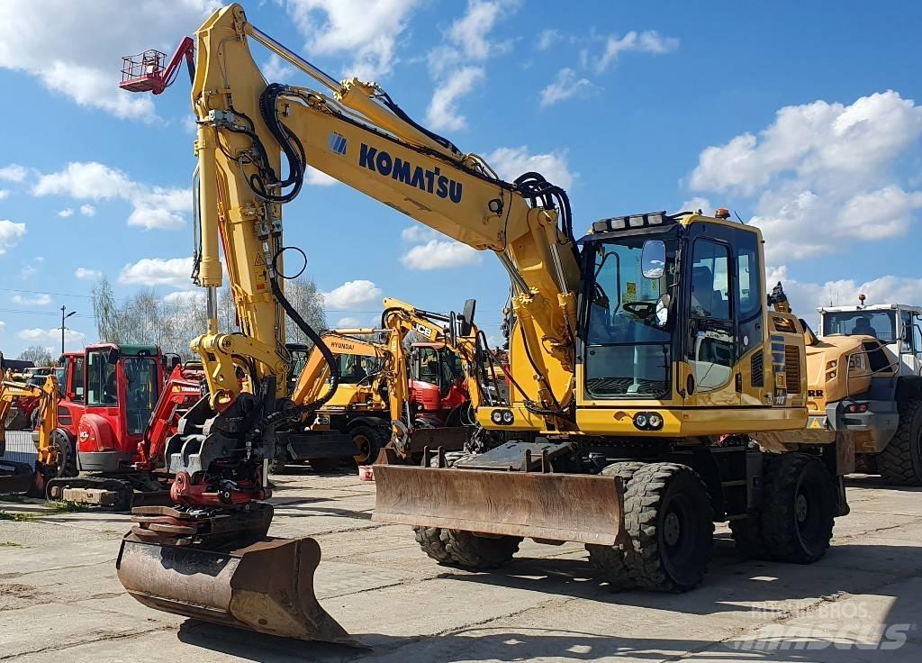 Komatsu PW148-10 Koparki kołowe