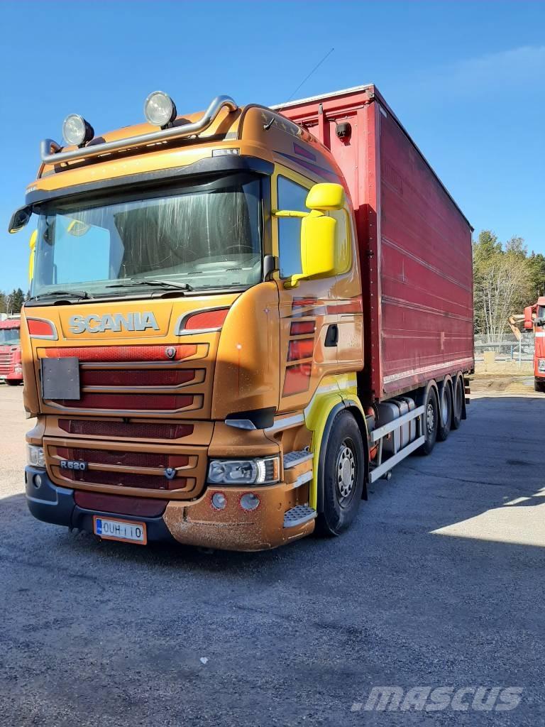 Scania R 520 Ciężarówki firanki