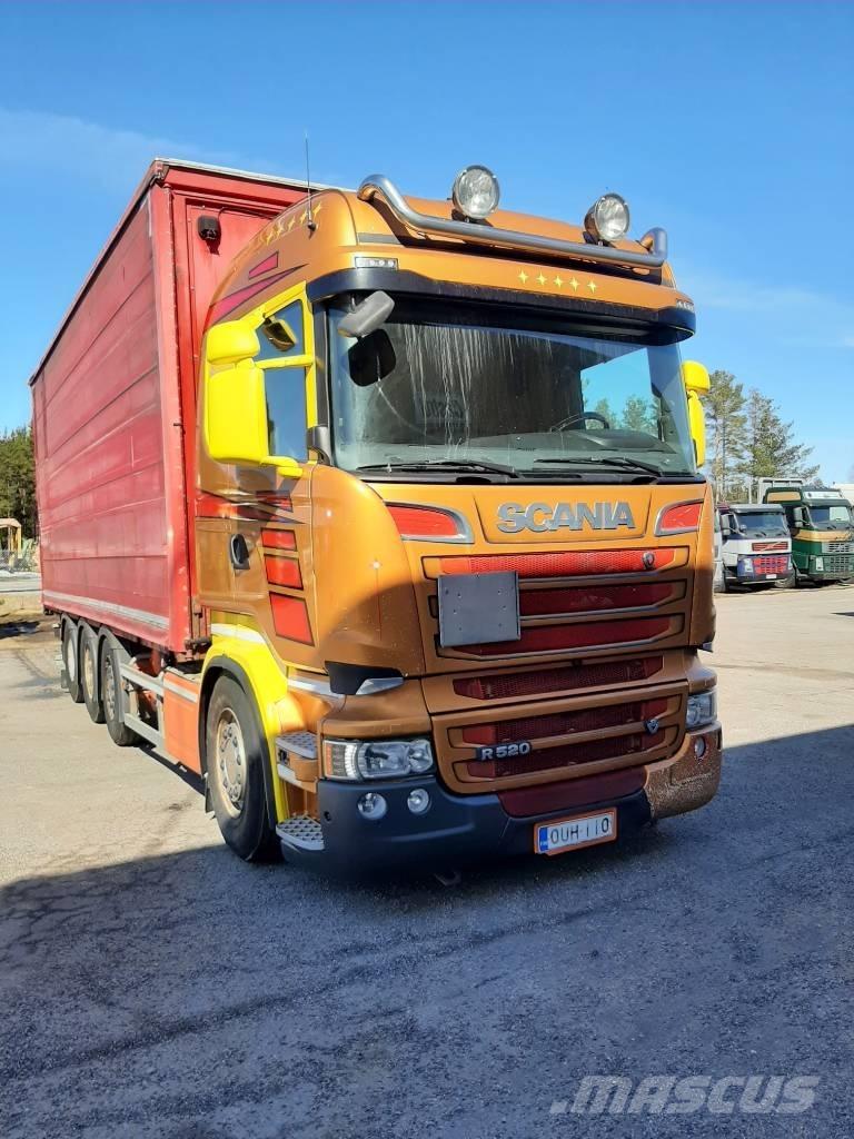 Scania R 520 Ciężarówki firanki