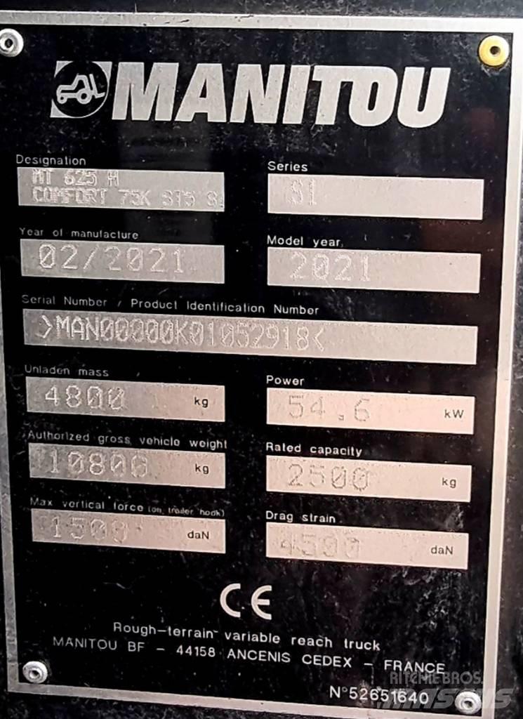 Manitou MT 625 H      (09) Ładowarki teleskopowe