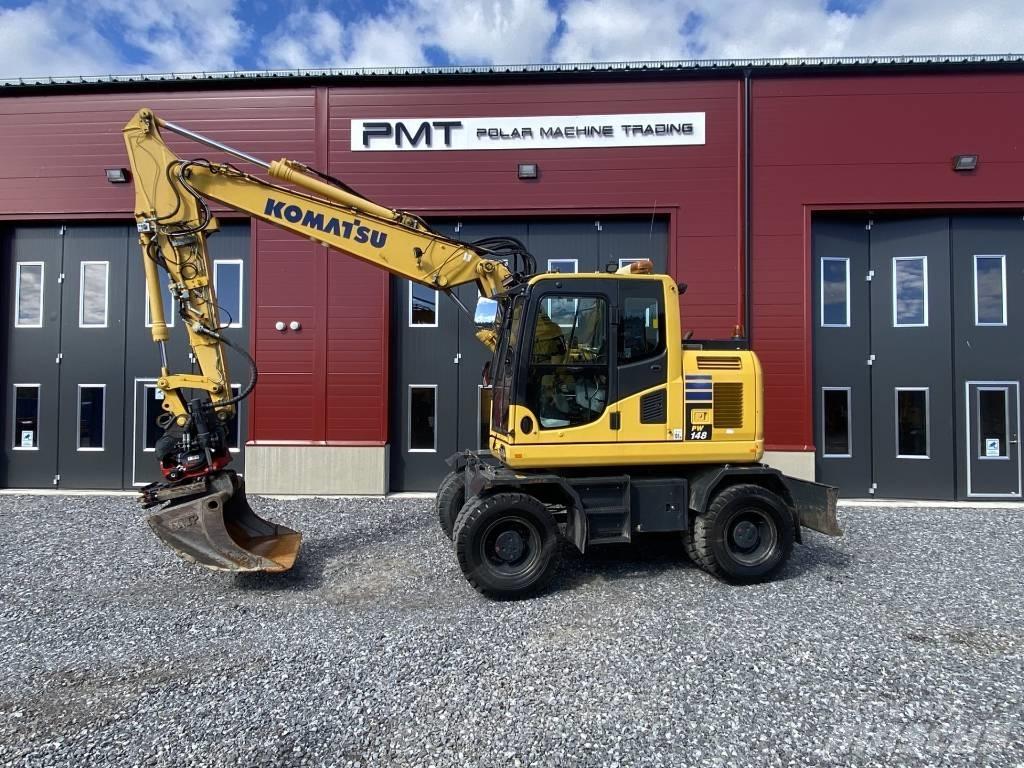 Komatsu PW 148-10 Koparki kołowe