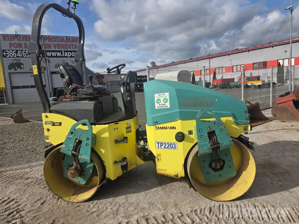 Ammann ARX 36 Walce dwubębnowe