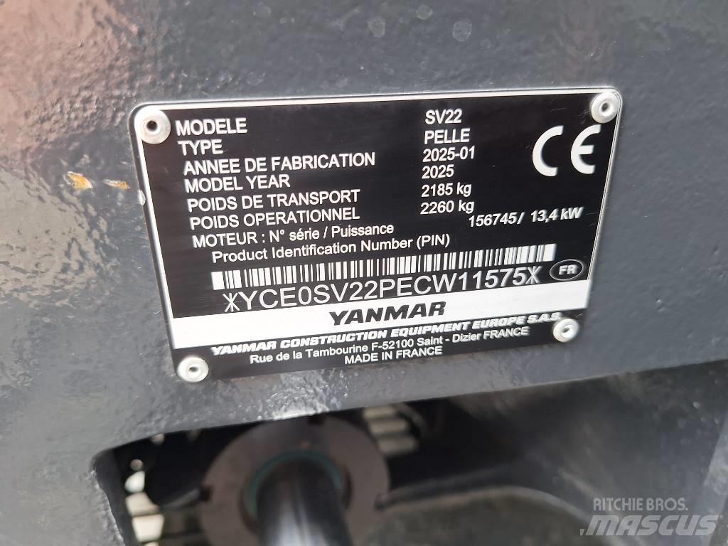 Yanmar SV 22 Minikoparki