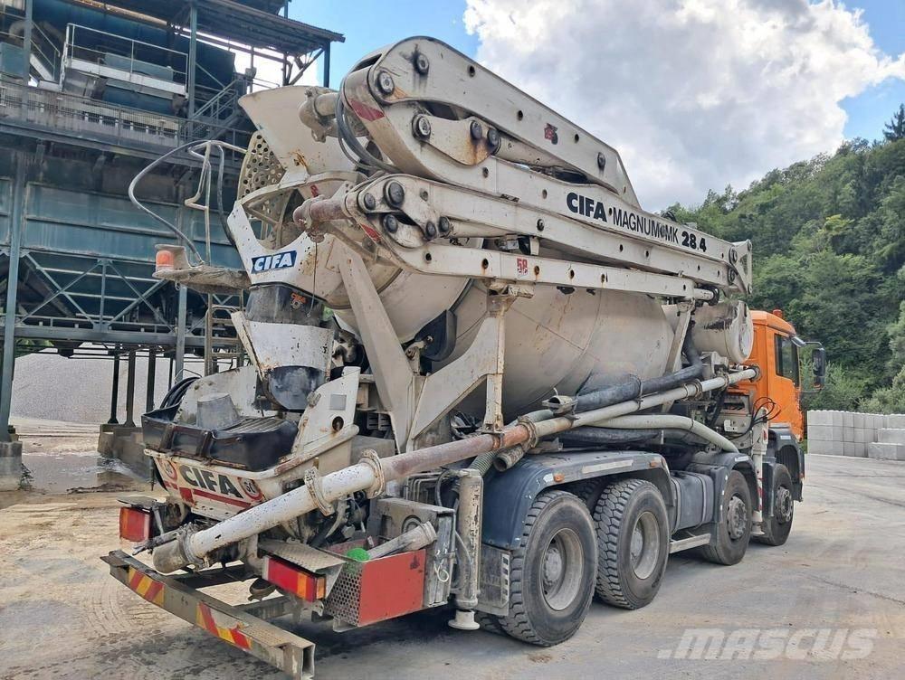 MAN TGA 41.480 Gruszki do betonu