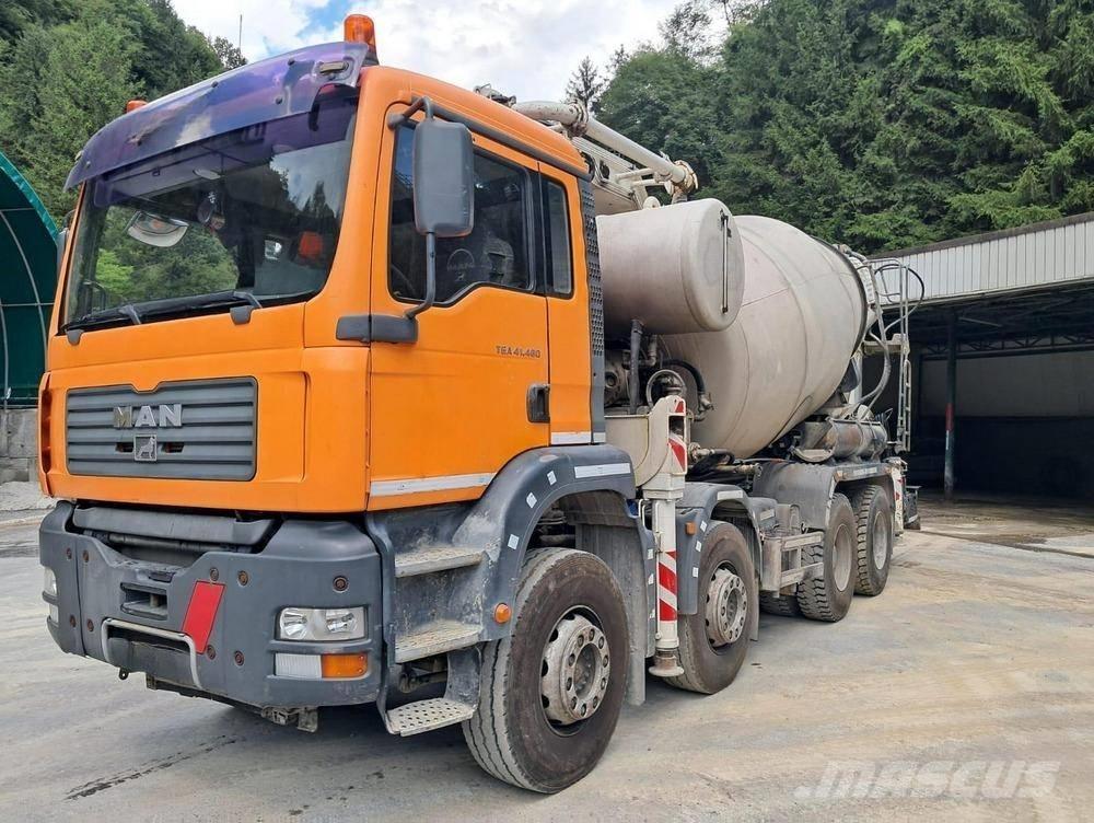 MAN TGA 41.480 Gruszki do betonu