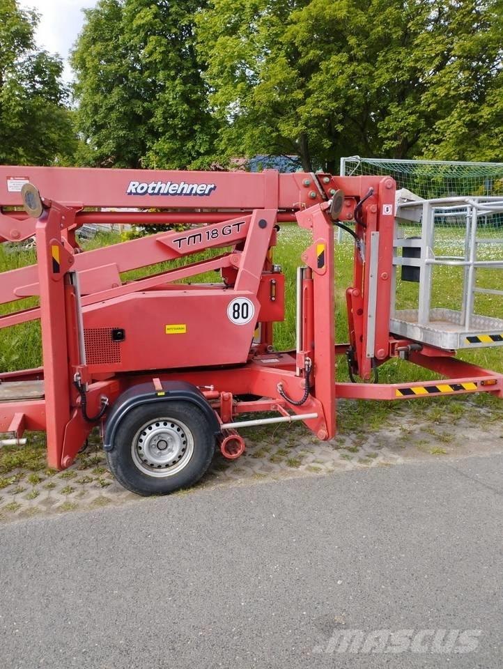 Europelift TM 18 GT Podnośniki na przyczepach