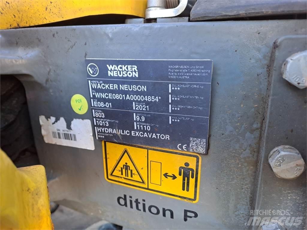 Wacker Neuson 803 Koparki gąsienicowe